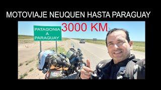 Moto viaje desde  la Patagonia hasta Asuncion Paraguay