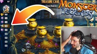 The CRAZIEST Treasure Cave EVER! | You NEED To See This! | Monster Legends