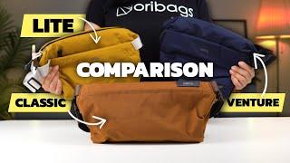 Ultimate Bellroy Slings Comparison Video 2023 | Oribags