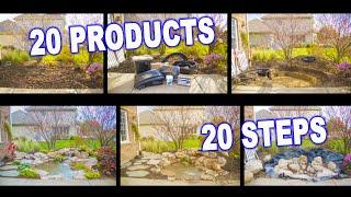 How to Build an Aquascape *POND* in 20 Steps!