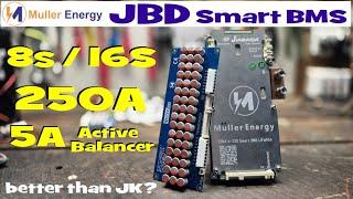 Muller Energy JBD 250A 16s BMS with 5A Balancer. Better than JK?