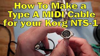 How to Make a MIDI Type A Cable for the Korg NTS-1