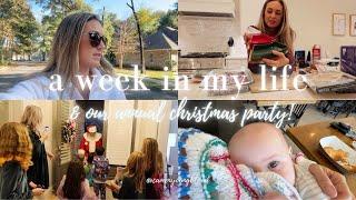 DAYS IN MY LIFE | spend a week with me | mom vlog | christmas party | a week as a sahm | mom of four