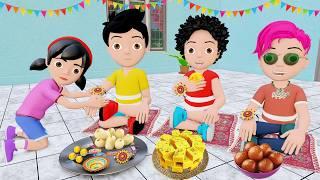 Rohan Ki Raksha Bandhan | Raksha Bandhan Cartoon Comedy | Pagal Beta | Desi Comedy Video