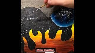 Heart art || Amazing Creativity Video By Talented Artist ||Beautiful Artwork || Rishu Creation ||