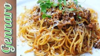 Perfect Spaghetti Bolognese with Gennaro