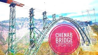 Chenab Bridge latest update || Launching Start || World's Highest Railway Bridge || Chenab Bridge