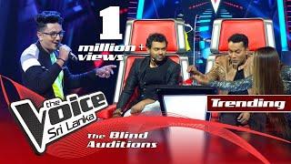 Sharitha Perera - Ciao Malli (චාඕ මල්ලි) | Blind Auditions | The Voice Sri Lanka