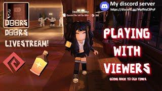 ️ DOORS with Viewers stream! | ROBLOX Livestream ️