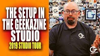 The Setup (and Gear) in the Geekazine Studio 2019