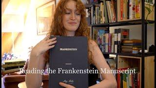 Classic Literature Chats: Reading the Handwritten First Draft of Frankenstein