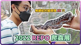 【爬蟲展】REPO 2022！人生第一次的爬蟲展，爬友们的盛典！ |【宅客Vlog】ep.2