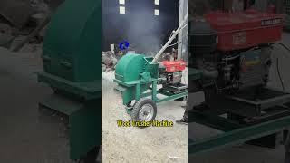 Wood Shredder | Wood Crusher Machine for Recycling Logs Branches Wood Wastes #woodcrusher  #wood