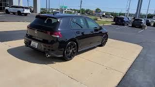 This 2022 Golf GTI SE looks great with black wheel package!