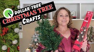 DOLLAR TREE CHRISTMAS TREE HACKS - *Amazing* Mini Tree DIYS