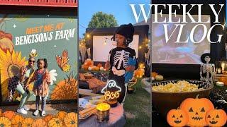 NEW Home Organization Plans, Pumpkin Patch + Outdoor Movie Night | WEEKLY VLOG