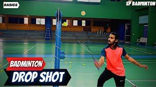 Badminton Cross Court Drop Return | SP BADMINTON