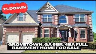 Spacious Grovetown, Georgia Homes for Sale with Full Basements - Your Dream Home Awaits!