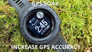 Garmin Instinct Review. Hidden, quick, and easy method to INCREASE GPS ACCURACY with the GPS SOAK!