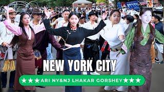 NY&NJ Mimang Lhakar Gorshey 10.23..24  | ལྷག་དཀར་སྒོར་གཞས།  | Tibetan Circle Dance #NYTibetanGorshey