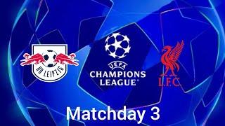 UEFA Champions League, 24/25. Matchday 3, Leipzig vs Liverpool