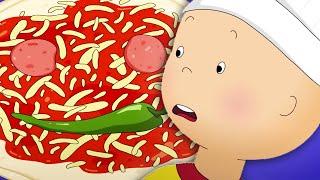 Caillou and the Giant Pizza | Caillou Cartoon