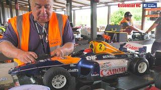 FORMULA 1 Grand Prix F1 RACING !!! BIG 1:5 SCALE Gas/Petrol RC F1: southeastrccc.co.uk EPIC BATTLE