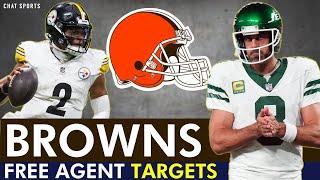 Cleveland Browns Free Agency Targets At EVERY Position Of Need Heading Into NFL Free Agency