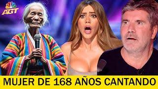 ¡Impactante! MUJER SUDAMERICANA de 168 años canta "Jesús tú eres el único camino en AGT en vivo