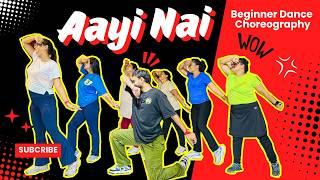 Aayi Nai Dance |  Stree 2 | Bollywood Dance Workout For Beginners | FITNESS DANCE With RAHUL