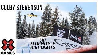 Colby Stevenson SKI SLOPESTYLE HIGHLIGHT REEL | X Games Aspen 2020