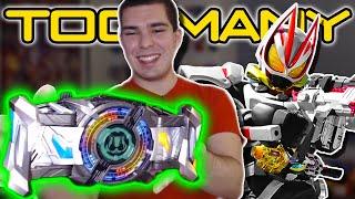 I BOUGHT TOO MANY KAMEN RIDER GEATS TOYS! (Unboxing)