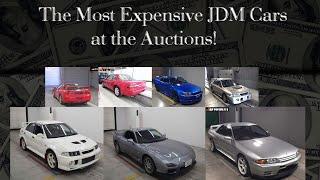 The Most Expensive JDM Cars Sold At The Auctions! Subaru S201 | R34 GT-R | Mitsubishi Evo 6 | R33