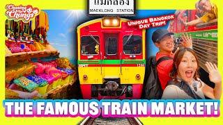 Bangkok Day Trip: The Famous Maeklong Train Market Experience!