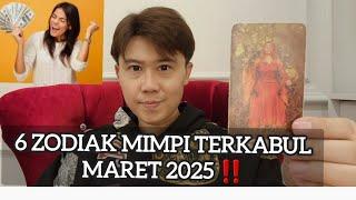 6 ZODIAK MIMPI TERKABUL DI BULAN MARET 2025 ‼️ SEMUA MENJADI MUNGKIN !!