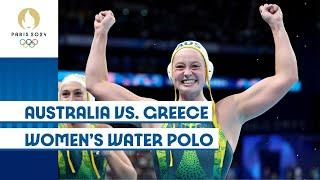  Australia vs. Greece  | Women's Water Polo | #Paris2024 Highlights