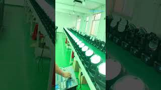 New Moving Head Wash 7 × 40 W  #LightfxLight #ledlights #washmovingheads #rgbw #soundandlighting #dj