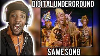 FIRST TIME HEARING Digital Underground - Same Song (feat. 2Pac) (OFFICIAL MUSIC VIDEO) (REACTION)