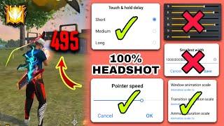 AFTER UPDATE | AUTO HEADSHOT SETTING IN FREE FIRE | FREE FIRE HEADSHOT SETTING AFTER UPDATE