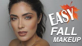 Super Easy Monochromatic Fall Makeup Tutorial | Melissa Alatorre