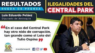 LUIS EDUARDO PELÁEZ: "En el caso del Central Park hay otro nido de corrupción tan grande ..."