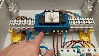 Ich baue einen Offgrid Stromverteiler mit Bypass Umschaltung, build my own offgrid power distributor