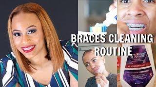 Braces Cleaning Routine || Gabrielle Morris