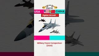 USA vs China Military Power Comparison 2024 #military