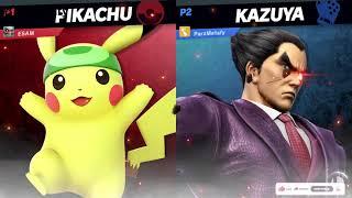 Parz (Kazuya) Vs. ESAM (Pikachu) | SSBU