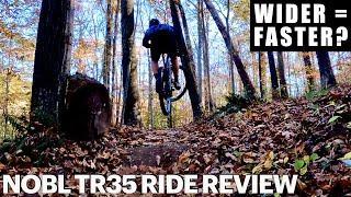 Wide Wheels Make A HUGE Difference! | NOBL TR35 Ride Review