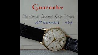 1964 Smiths De Luxe 9k Gold with box and papers - one, if the, best examples in the world!