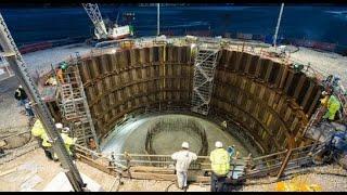 This Is How Underwater Structures Are Built. Japan's Incredible Bridge Construction Technology