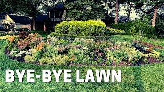 Getting Rid of More Lawn - Adding a Pollinator-Friendly Flower Garden