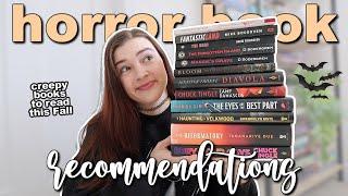 Horror Books You Need to Read This Fall ️ [Book Recommendations pt. 6]